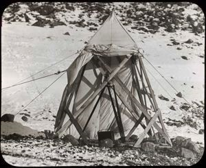 Image: Tent at Etah, Scientists